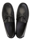 Ferragamo Gancini Men s Driving Shoes GRAZIOSO NERO 0768043 Foot EEE - SALVATORE FERRAGAMO - BALAAN 2