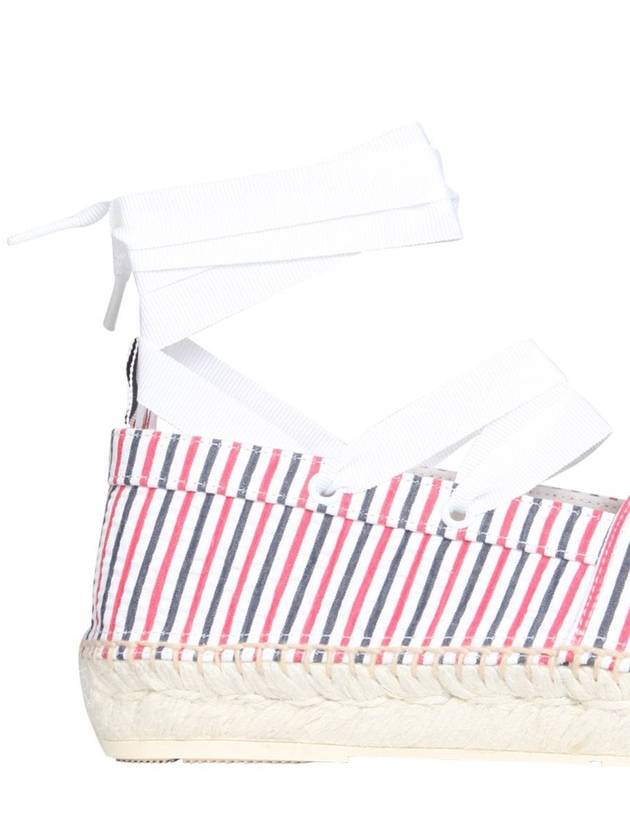 tie stripe espadrilles - THOM BROWNE - BALAAN 5