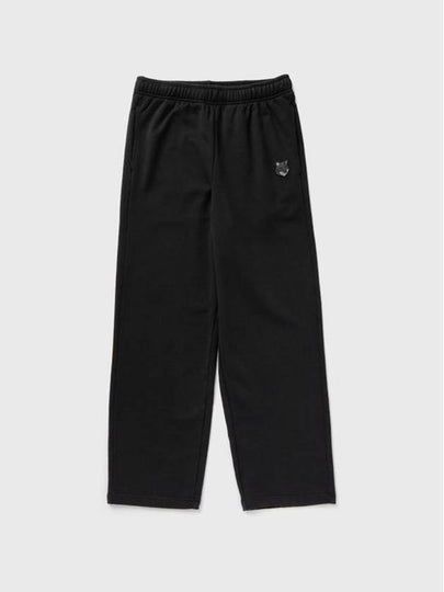 Bold Fox Head Patch Relaxed Jogger Track Pants Black - MAISON KITSUNE - BALAAN 2