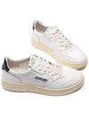 Medalist Black Tab Low Top Sneakers White - AUTRY - BALAAN 6