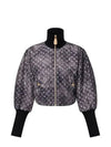 Monogram Cloud Bomber Jacket Gri Ponce 1AFFBB - LOUIS VUITTON - BALAAN 1