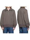 Gray High Neck Sweatshirt Sweatshirt S233TS28722G - SOLID HOMME - BALAAN 1