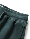 Brushed Cotton Fleece Bermuda Cargo Shorts Dark Green - STONE ISLAND - BALAAN 3