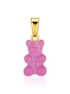 Nostalgia Bear Pendant Classic Lollipop Women Charm - CRYSTAL HAZE - BALAAN 2