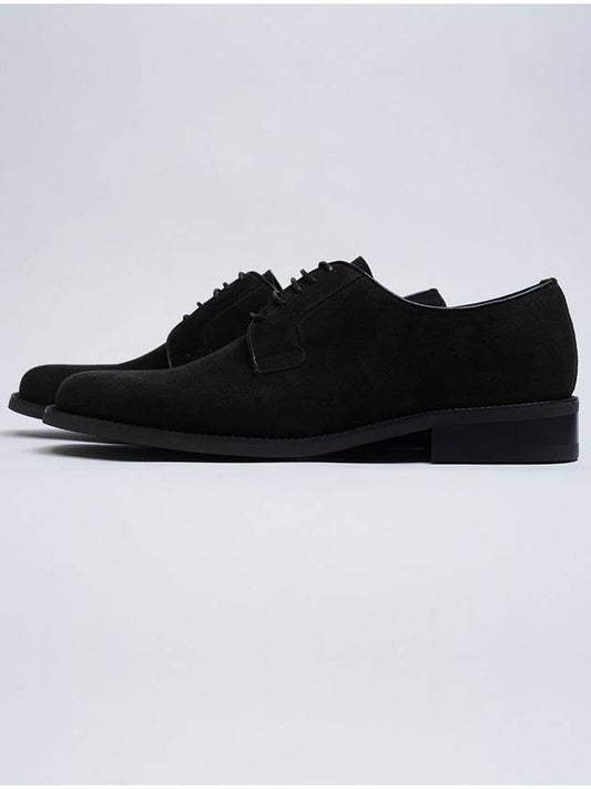 Hardy suede square toe derby SBK - FLAP'F - BALAAN 1