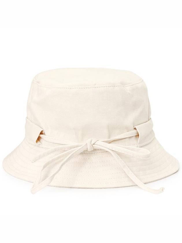 Le bob Gadjo Bucket Hat Offwhite - JACQUEMUS - BALAAN 5