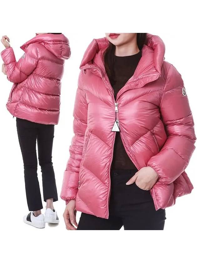 Chambon Quilted Short Padding Bubblegum Pink - MONCLER - BALAAN 2