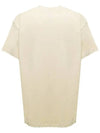 Le Logo Short Sleeve T-Shirt Light Beige - JACQUEMUS - BALAAN 4