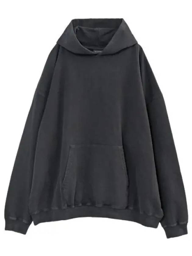 Back Logo Hooded Top Black - BALENCIAGA - BALAAN 2