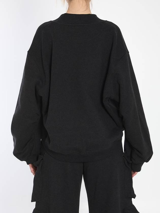 Black Fade Sweatshirt - THE ATTICO - BALAAN 4