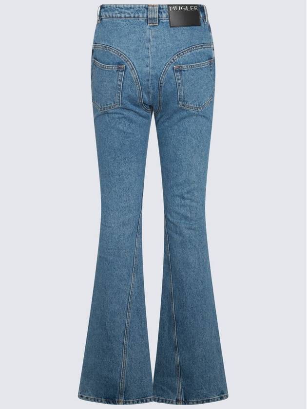 Mugler Blue Denim Cotton Jeans - MUGLER - BALAAN 2