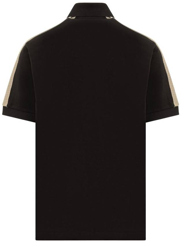 Polo T-shirt PMBD069 R24FAB0011003 BLACK - PALM ANGELS - BALAAN 3