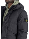 Wappen Patch Crinkle Labs Padding Black - STONE ISLAND - BALAAN 6