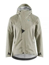 Women's Ashinya Waterproof Zip-Up Hoodie Silver Green - KLATTERMUSEN - BALAAN 2