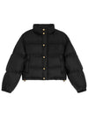 Triomphe Light Nylon Crop Down Jacket Black - CELINE - BALAAN 1