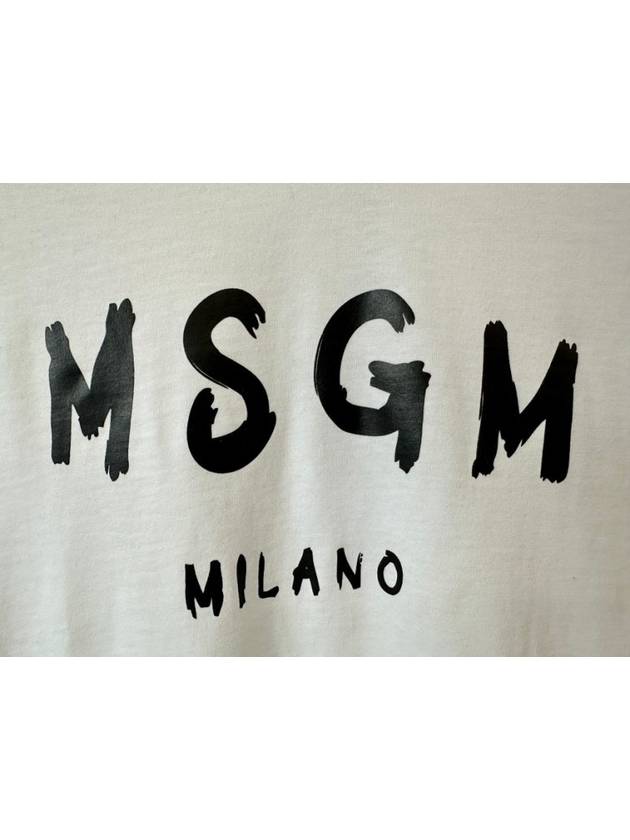 Kids T Shirt F4MSJUTH290 White 6 8 10A - MSGM - BALAAN 2