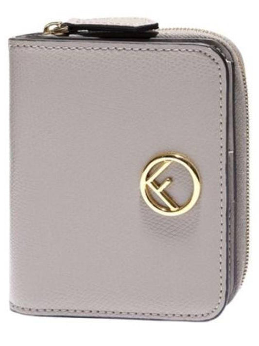 Half wallet medium leather zipper around - FENDI - BALAAN 1