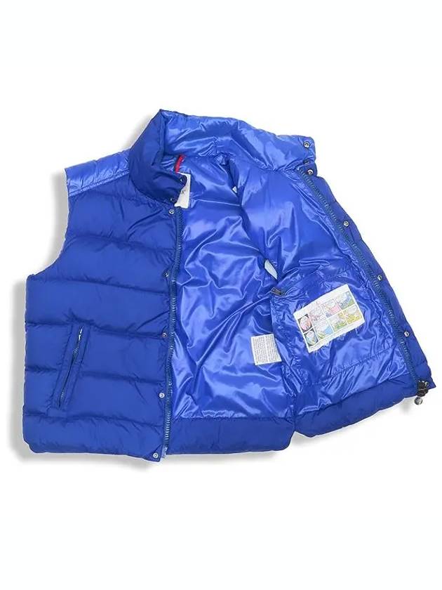 Smith Market used luxury goods blue vest men s clothing - MONCLER - BALAAN 4