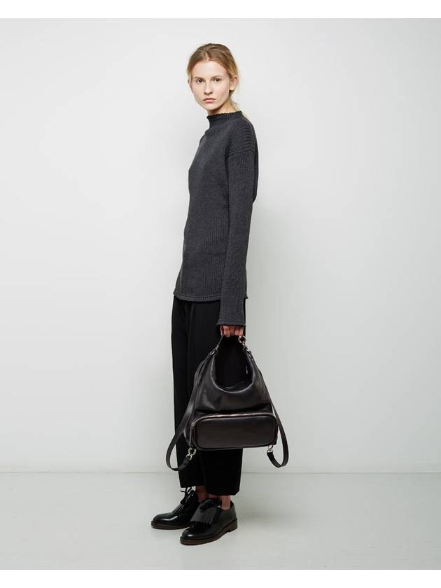 Convertible Pebbled-leather 2way Backpack - MARNI - BALAAN 6