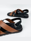 Men's Hercules Sandals Brown - HERMES - BALAAN 7