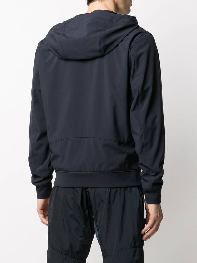 Shell Light Track Jacket Navy - CP COMPANY - BALAAN.