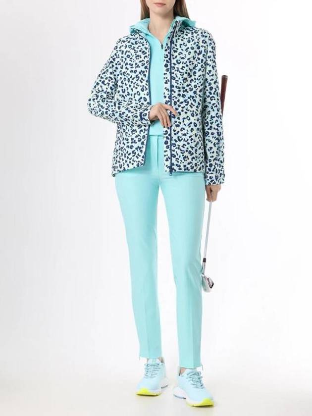 Pia Mid-Rise Crop Pants Aruba Blue - J.LINDEBERG - BALAAN 5