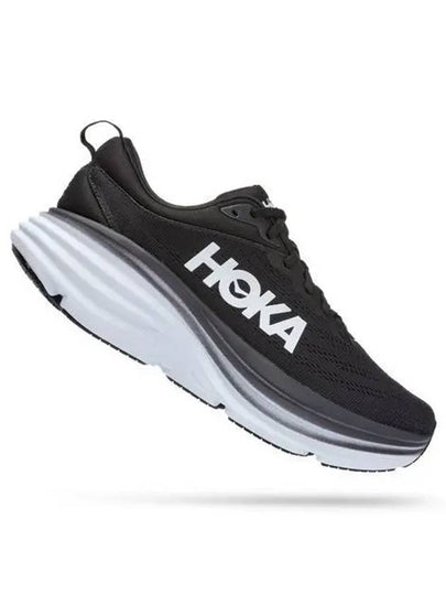 Bondi 8 Low Top Sneakers Black - HOKA ONE ONE - BALAAN 2