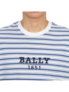 Men s Short Sleeve T Shirt M5BA965F 5H1 - BALLY - BALAAN 5