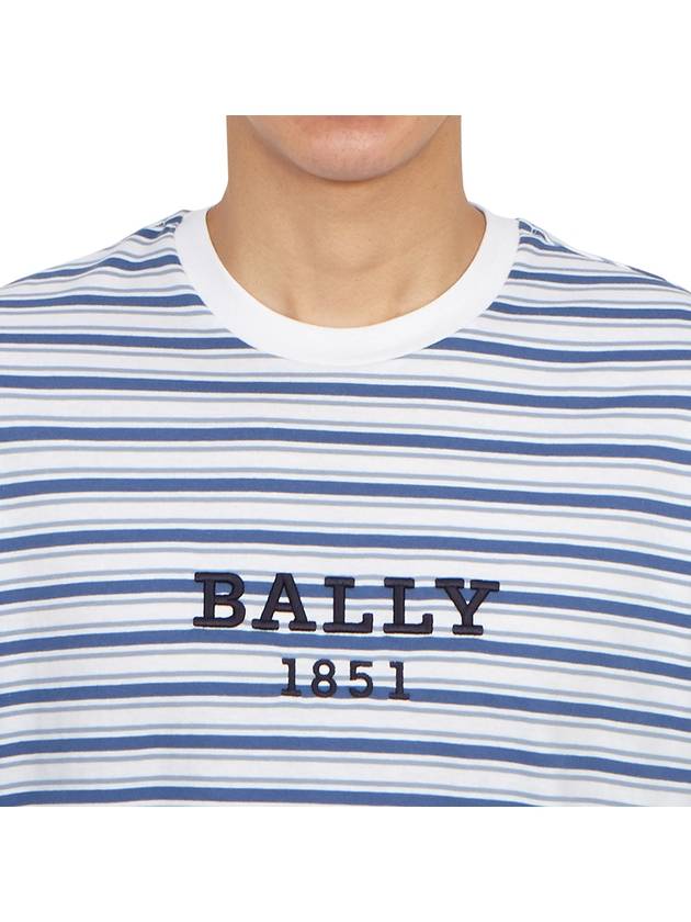 Men s Short Sleeve T Shirt M5BA965F 5H1 - BALLY - BALAAN 5