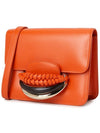 Kattie Shiny Calfskin Small Cross Bag Rusted Orange - CHLOE - BALAAN 3