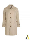 Inner Pattern Single Coat Beige - BURBERRY - BALAAN 2