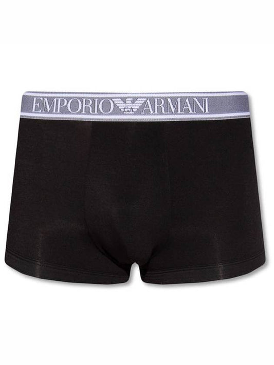 Logo Band Boxer Briefs Black - EMPORIO ARMANI - 1