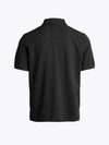 Logo Patch Cotton Short Sleeve Polo Shirt Black - PARAJUMPERS - BALAAN 3