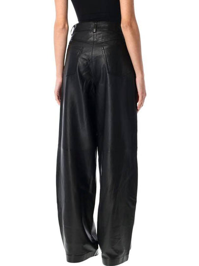 Remain Birger Christensen Cocoon Leather Pants - REMAIN BIRGER CHRISTENSEN - BALAAN 2