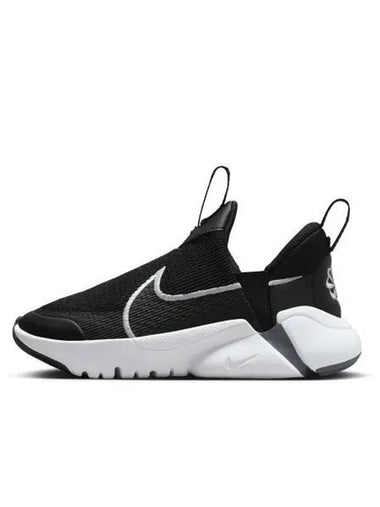 Kids Flex Plus 2 Low Top Sneakers White Black - NIKE - BALAAN 1