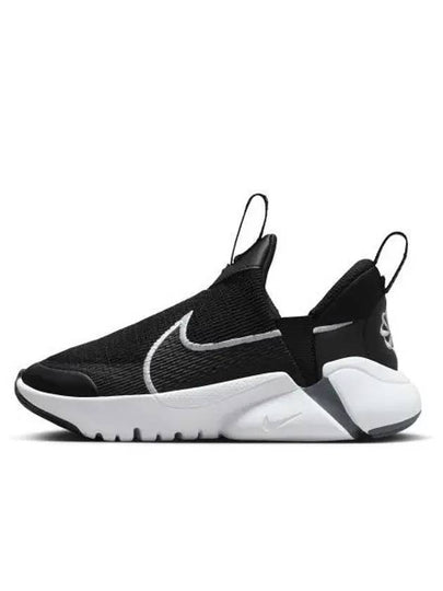 Kids Flex Plus 2 Low Top Sneakers White Black - NIKE - BALAAN 2