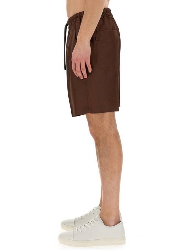 Short Pants SSC001 FMS026S24KB650 BROWN - TOM FORD - BALAAN 5