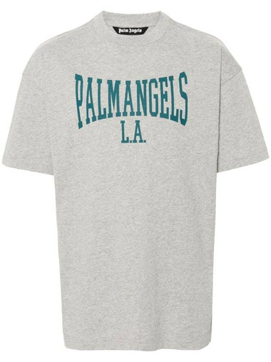 PALM ANGELS M COLLEGE CLASSIC TEE - PALM ANGELS - BALAAN 1