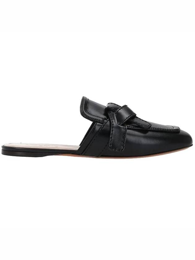 Gate Flat Calf Leather Mule Black - LOEWE - BALAAN 3