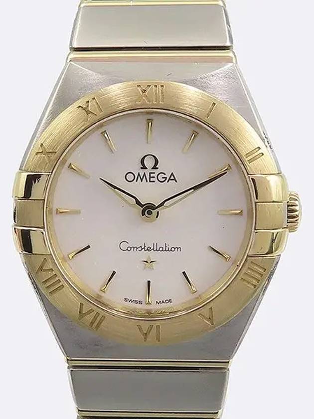 131 20 25 60 02 002 18K Combi Constellation Half Bar Women s Watch - OMEGA - BALAAN 1