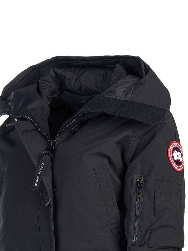 Chilliwack Down Bomber Jacket Black - CANADA GOOSE - BALAAN 6