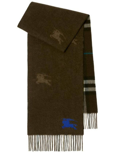 checkered reversible scarf 8095225 - BURBERRY - BALAAN 1