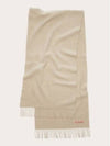 Wool Fringe Scarf Oatmeal Melange - ACNE STUDIOS - BALAAN 3