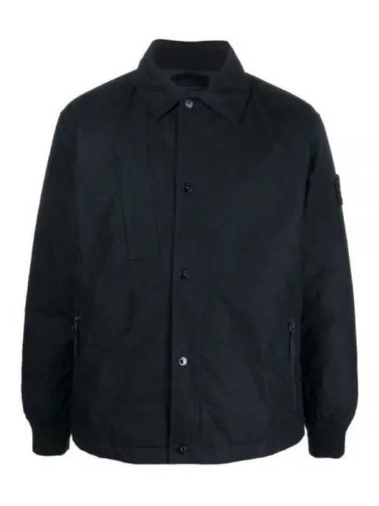 Ghost Piece O-Ventile Down Jacket Navy - STONE ISLAND - BALAAN 2