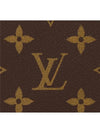 Multiple 2-Fold Bifold Wallet Brown Black - LOUIS VUITTON - BALAAN 5