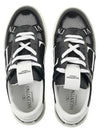 VLTN Mesh Leather Low-Top Sneakers Black - VALENTINO - BALAAN 7