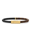 Daily Confidential Bracelet Brown Gold - LOUIS VUITTON - BALAAN 2