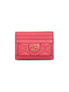 GG Matelassé Card Wallet Pink - GUCCI - BALAAN 3