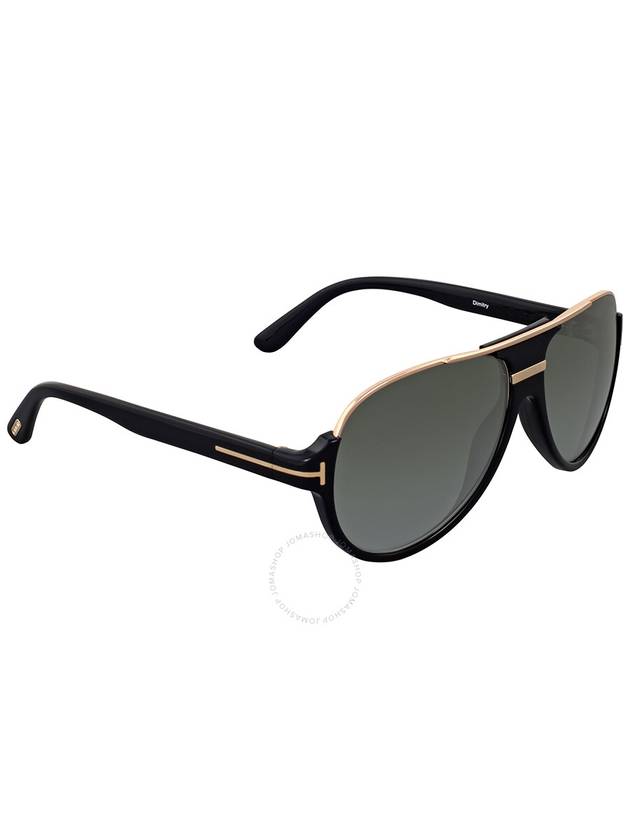 Eyewear Dimitri Pilot Frame Sunglasses FT033401P - TOM FORD - BALAAN 3