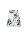 Printed Wide Leg Shorts White - COMME DES GARCONS - BALAAN 2